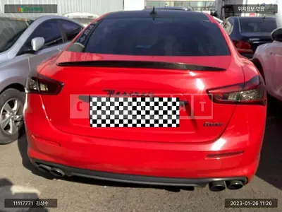 Photo 1 of 12: 2018 Maserati Ghibli Diesel, VIN ZAM57TSG8J1272588 — Korean insurance auction