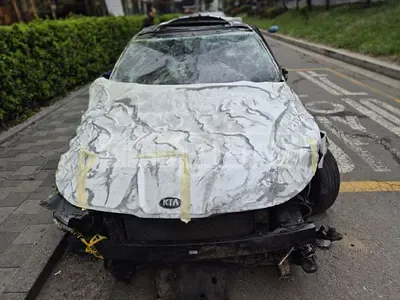 Photo 1 of 12: 2021 Kia K5 — Korean insurance auction