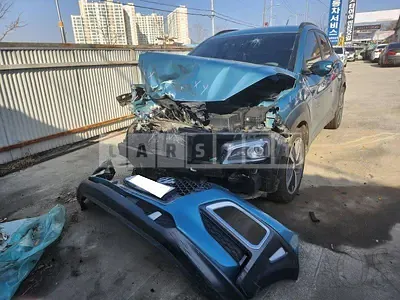 Photo 1 of 29: 2018 Hyundai Kona, VIN KMHK3816GJU067777 — Korean insurance auction