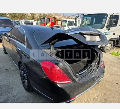 Photo 1 of 7: 2015 Mercedes-Benz S400 4Matic L — Korean insurance auction