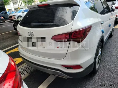 Photo 1 of 14: 2016 Hyundai Santa Fe, VIN KMHSW81UBGU649549 — Korean insurance auction