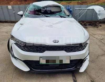 Photo 1 of 25: 2021 Kia K5 2.0, VIN KNAG141ABMA141417 — Korean insurance auction