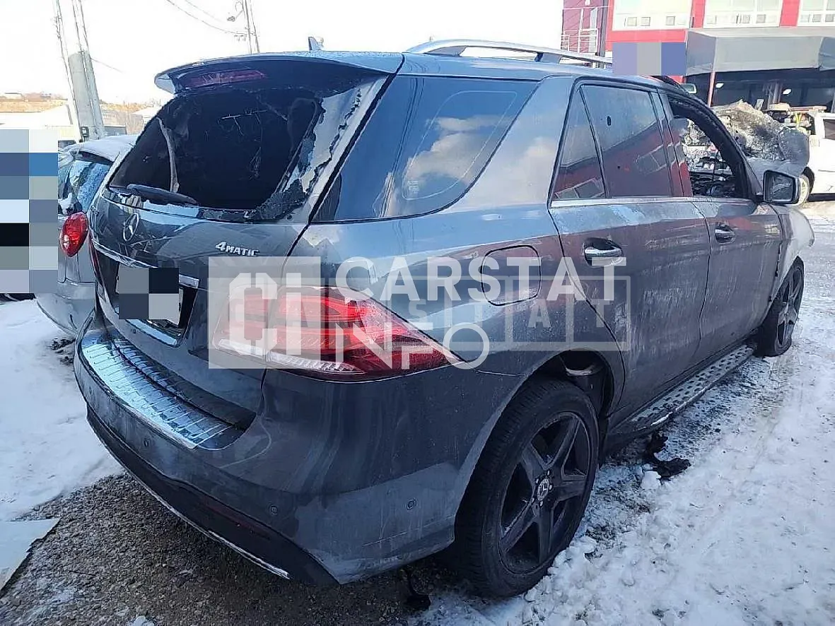 Photo 2 of 9: 2017 Mercedes-Benz GLE350 d 4Matic — Korean insurance auction