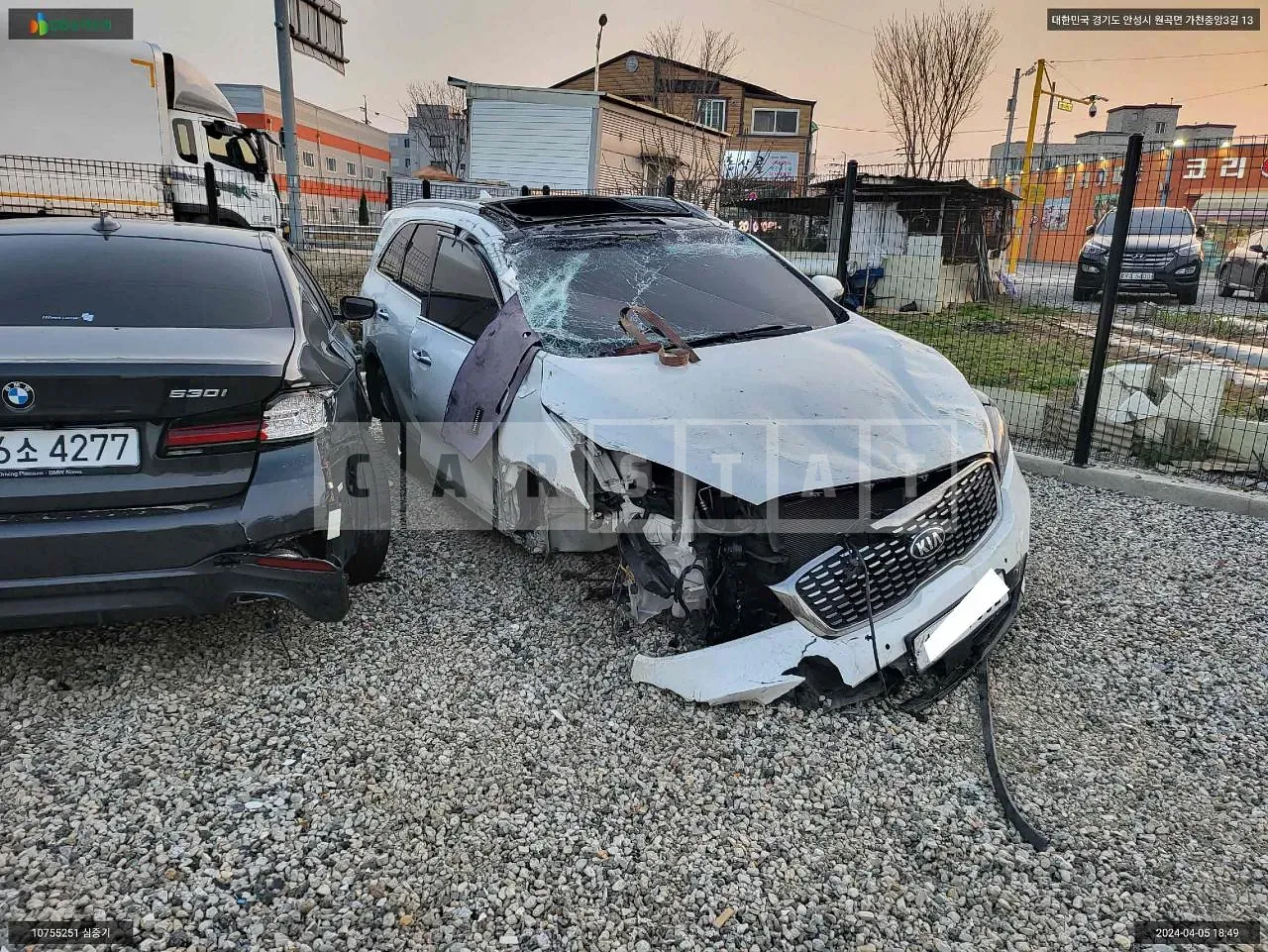 Photo 2 of 14: 2018 Kia Sorento /Sorrento, VIN KNAPS81BBKA531302 — Korean insurance auction