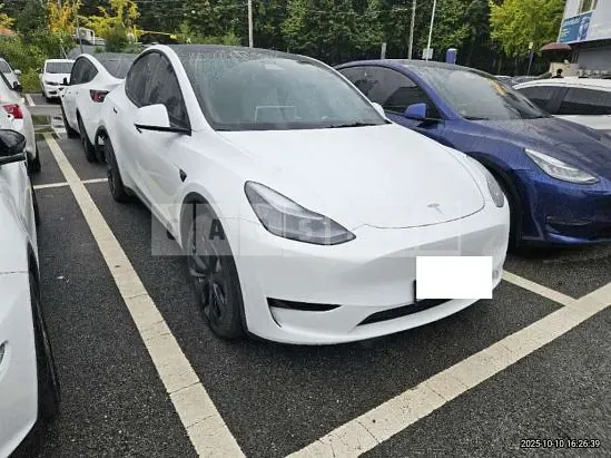 Photo 2 of 21: 2024 Tesla Model Y RWD, VIN LRWYGCF56RC206778 — Korean insurance auction