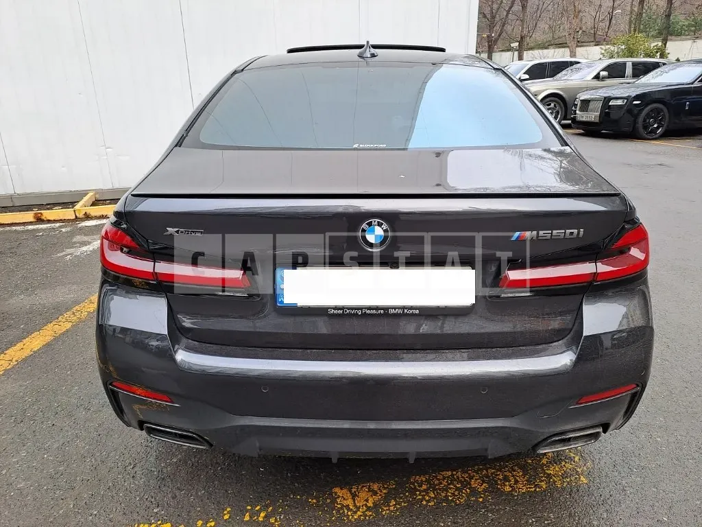 Photo 2 of 50: 2022 BMW M550i xDrive, VIN WBA11BK08NCH95685 — Korean insurance auction