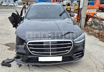 Photo 1 of 4: 2022 Mercedes-Benz S400d 4MATI, VIN W1K6F3DB8NA114700 — Korean insurance auction