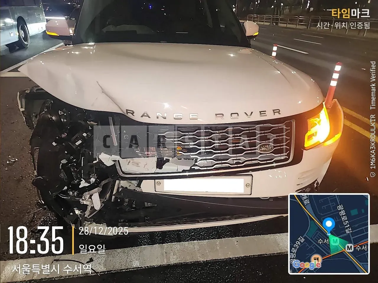 Photo 2 of 15: 2019 Land Rover Range Rover SD V8, VIN SALGA2BJ6KA523039 — Korean insurance auction