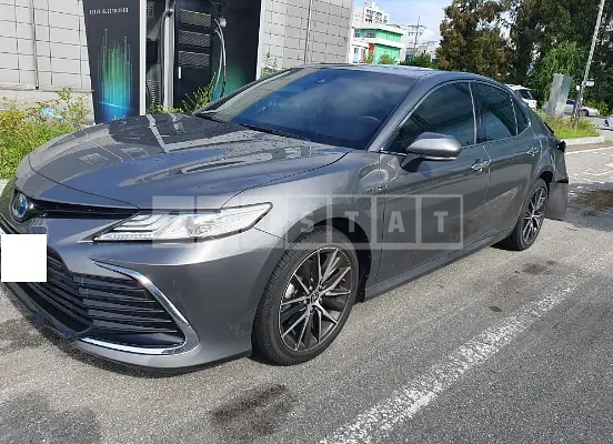 Photo 2 of 27: 2023 Toyota Camry Hybrid, VIN JTNBA1HKXP3030001 — Korean insurance auction