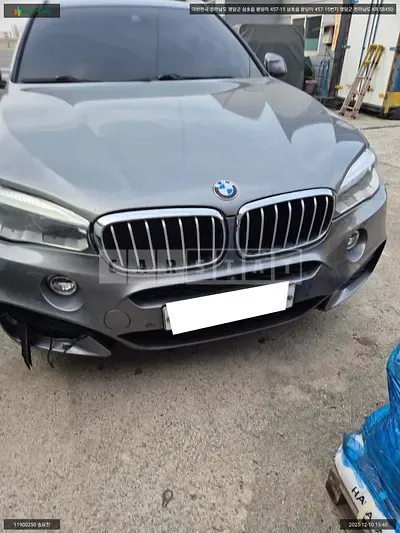 Photo 1 of 15: 2018 BMW X6 xDrive 40d, VIN WBAKV4103J0X03090 — Korean insurance auction