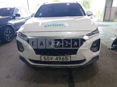 Photo 1 of 50: 2019 Hyundai Santa Fe, VIN KMHS281CDKU088684 — Korean insurance auction