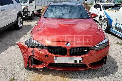Photo 1 of 11: 2020 BMW M4 Coupe Competition Package, VIN WBS4Y9108LFH58923 — Korean insurance auction