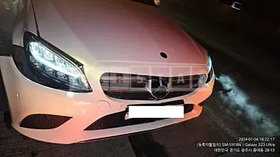 Photo 1 of 5: 2019 Mercedes-Benz C 220d, VIN WDDWF1EB1KR432769 — Korean insurance auction