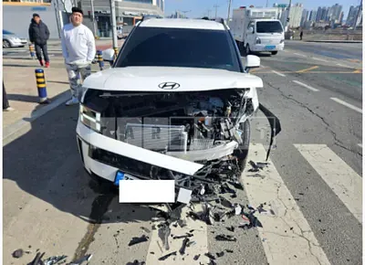 Photo 1 of 27: 2024 Hyundai Santa Fe — Korean insurance auction