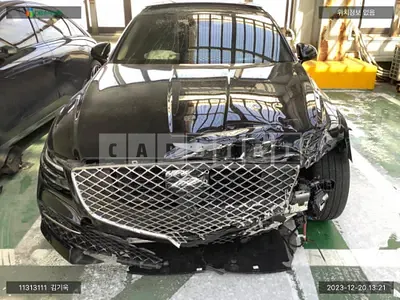 Photo 1 of 15: 2022 Genesis G80, VIN KMTGB41CDNU131679 — Korean insurance auction