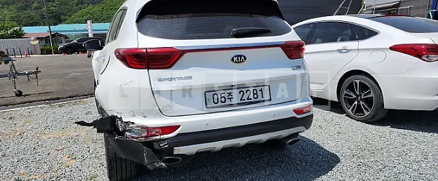Photo 2 of 16: 2016 Kia Sportage, VIN KNAPM813BGK014119 — Korean insurance auction
