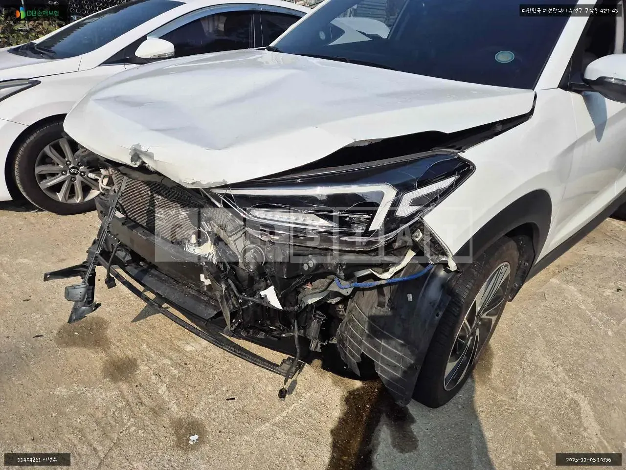 Photo 2 of 13: 2020 Hyundai Tucson, VIN KMHJ5812GLU282152 — Korean insurance auction
