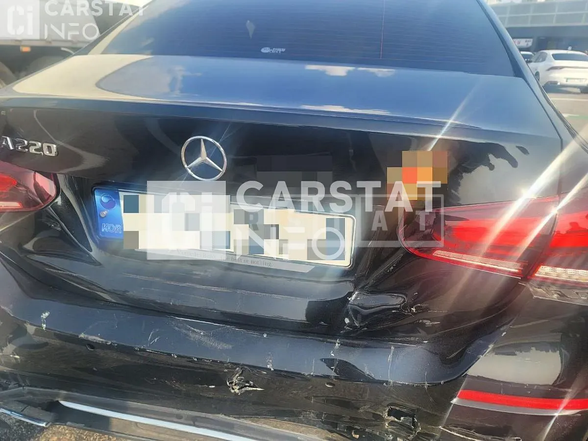 Photo 3 of 3: 2021 Mercedes-Benz A220 Sedan, VIN W1K3G4EB2MJ273893 — Korean insurance auction