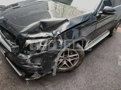 Photo 1 of 9: 2018 Mercedes-Benz GLC220 d 4Matic Coupe, VIN WDC0J0FB6JF444787 — Korean insurance auction