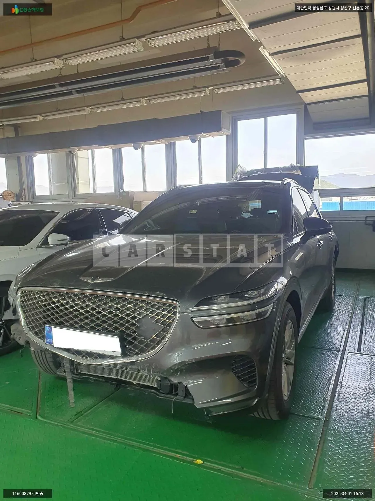 Photo 2 of 13: 2021 Genesis GV70, VIN KMTMA81BBMU035180 — Korean insurance auction