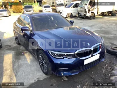 Photo 1 of 9: 2020 BMW 320d, VIN WBA5V510XLFH63549 — Korean insurance auction