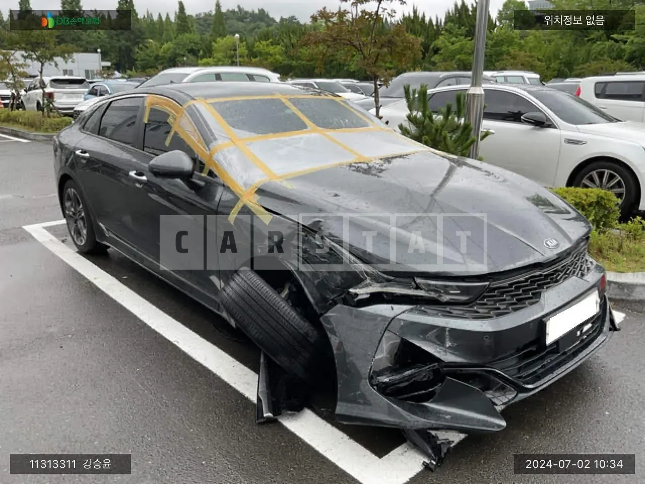 Photo 2 of 14: 2020 Kia K5, VIN KNAG6412BLA040319 — Korean insurance auction