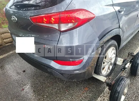 Photo 2 of 9: 2016 Hyundai Tucson, VIN KMHJ2815GGU007546 — Korean insurance auction