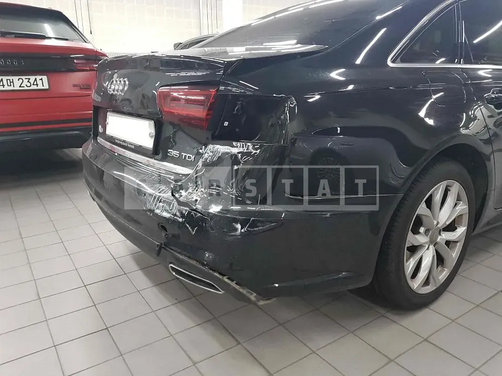 Photo 2 of 18: 2018 Audi A6 35 TDI, VIN WAUZZZ4GXJN072169 — Korean insurance auction