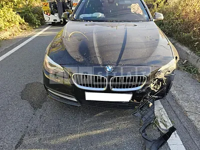 Photo 1 of 12: 2015 BMW 520d xDrive, VIN WBA5E7103FGK08921 — Korean insurance auction