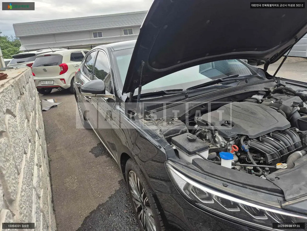 Photo 2 of 9: 2019 Kia K7, VIN KNALC41BBLA200179 — Korean insurance auction