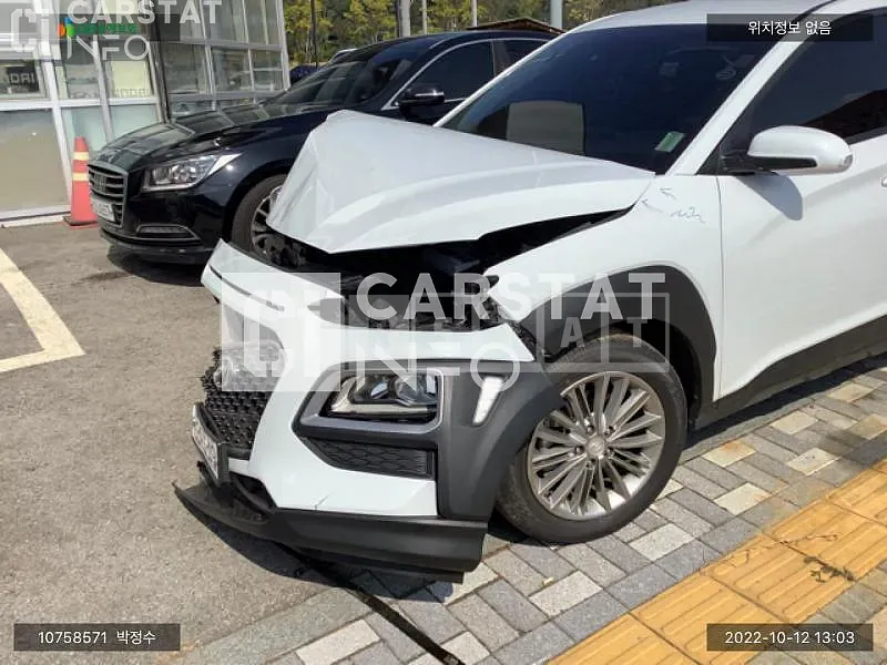 Photo 2 of 11: 2019 Hyundai Kona, VIN KMHK4815GLU508059 — Korean insurance auction