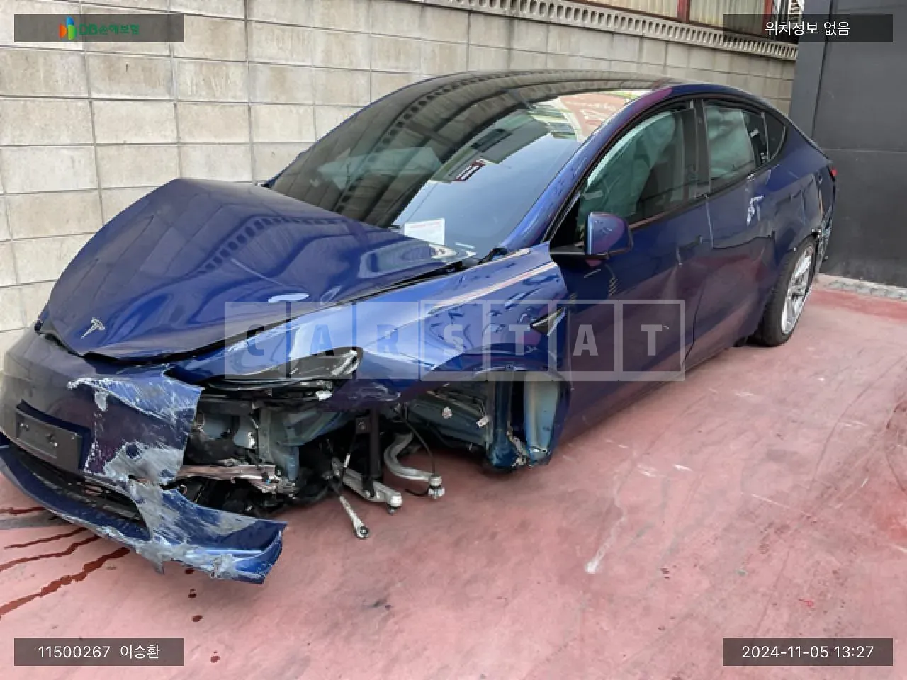 Photo 2 of 10: 2023 Tesla Model Y RWD, VIN LRWYGCFS5RC158884 — Korean insurance auction