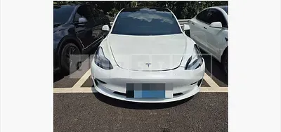 Photo 1 of 14: 2020 Tesla Model 3 Long Range, VIN 5YJ3E1EB9LF774185 — Korean insurance auction