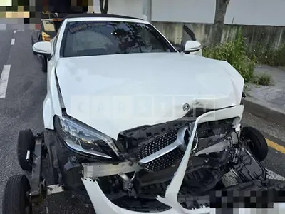Photo 1 of 15: 2020 Mercedes-Benz C200 Cabriolet — Korean insurance auction