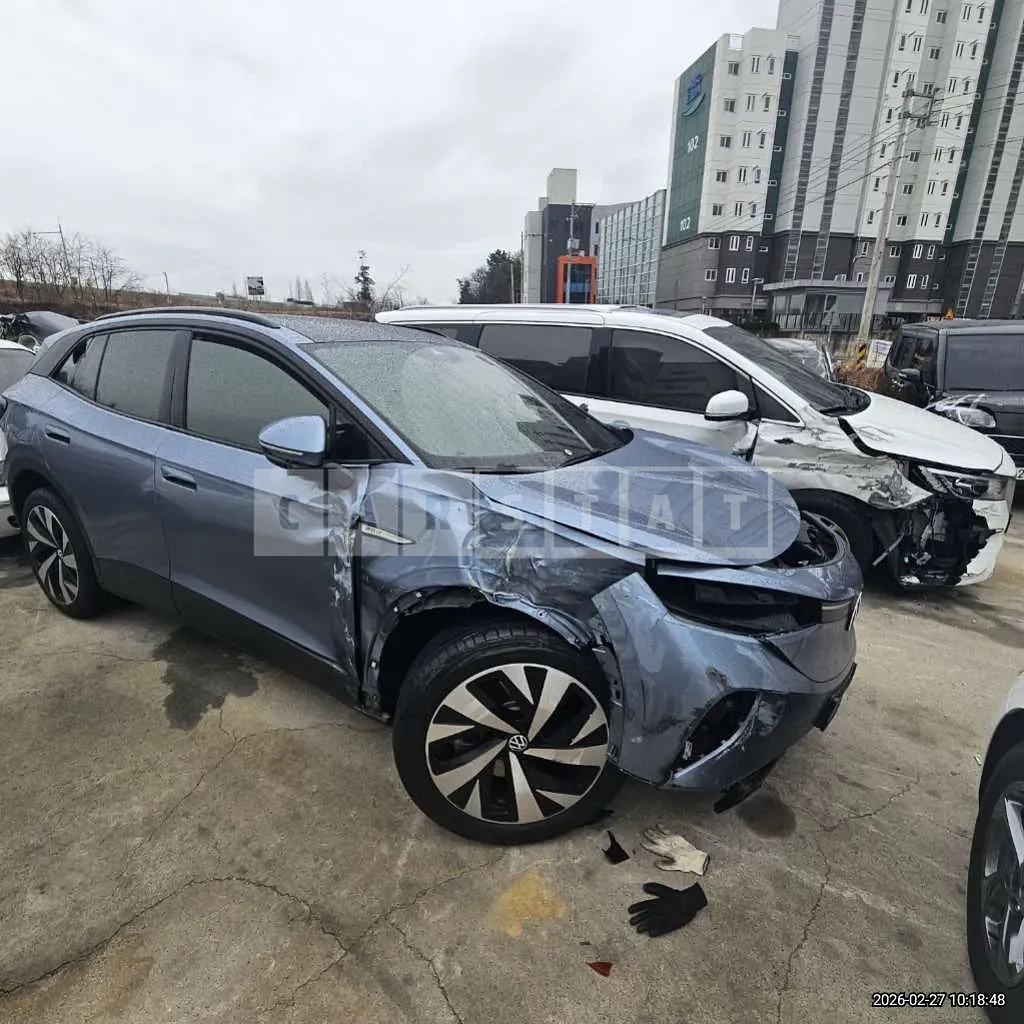 Photo 2 of 12: 2023 Volkswagen ID.4 Pro — Korean insurance auction