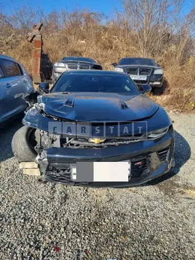 Photo 1 of 13: 2017 Chevrolet Camaro, VIN 1G1F91R70H0138244 — Korean insurance auction