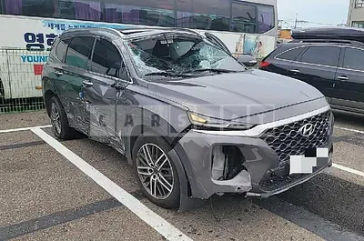 Photo 1 of 31: 2018 Hyundai Santa Fe 2.2 (4WD) — Korean insurance auction