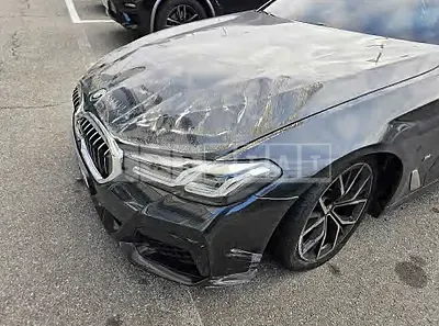 Photo 1 of 18: 2021 BMW 530i, VIN WBA71BH00MCG03563 — Korean insurance auction