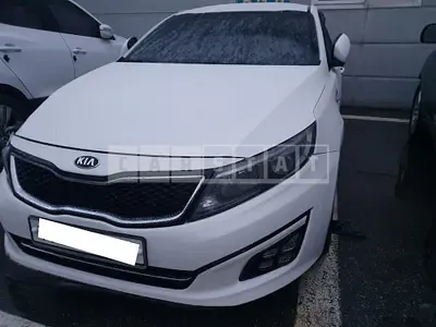 Photo 1 of 13: 2015 Kia K5, VIN KNAGN418BFA601344 — Korean insurance auction
