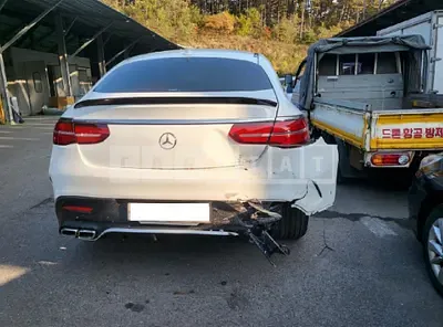 Photo 1 of 12: 2017 Mercedes-Benz GLE350d 4Matic Coupe, VIN WDCED2EB5HA049615 — Korean insurance auction