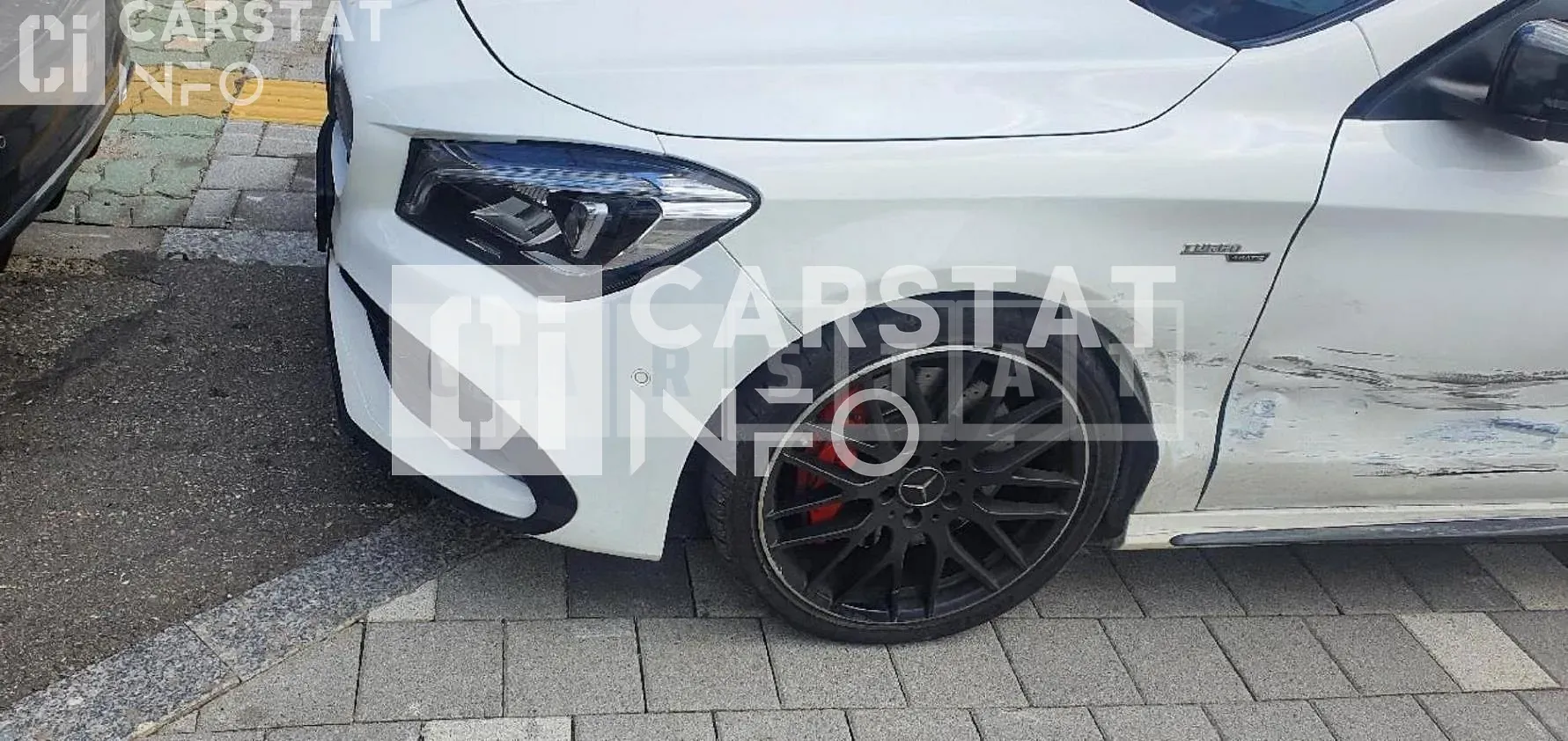Photo 2 of 13: 2018 Mercedes-Benz AMG CLA45 4Matic, VIN WDDSJ5CB4JN691625 — Korean insurance auction