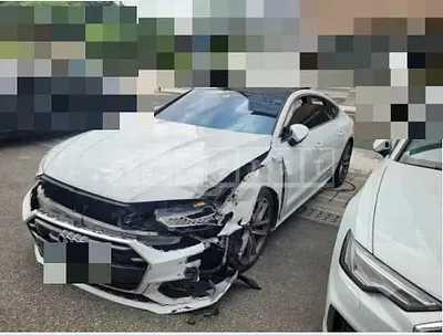 Photo 1 of 36: 2020 Audi A7 50 TDI quattro — Korean insurance auction