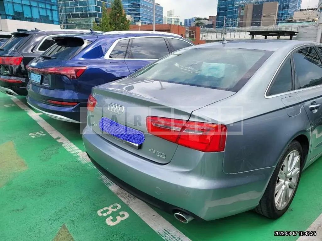 Photo 2 of 35: 2015 Audi A6 45 TDI quattro, VIN WAUZZZ4G4FN033746 — Korean insurance auction