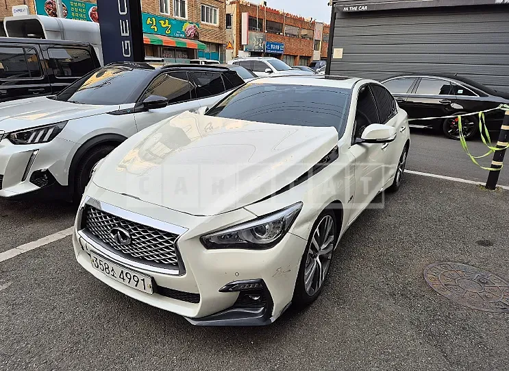 Photo 2 of 6: 2019 Infiniti Q50S Hybrid — Korean insurance auction