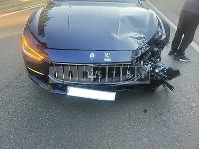 Photo 1 of 9: 2018 Maserati Ghibli Diesel, VIN ZAM57TSG2K1316697 — Korean insurance auction
