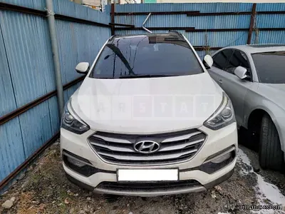 Photo 1 of 13: 2016 Hyundai Santa Fe, VIN KMHSW81UBGU569003 — Korean insurance auction