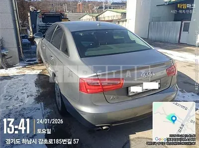 Photo 1 of 6: 2015 Audi A6 35 TDI, VIN WAUZZZ4G6FN070037 — Korean insurance auction