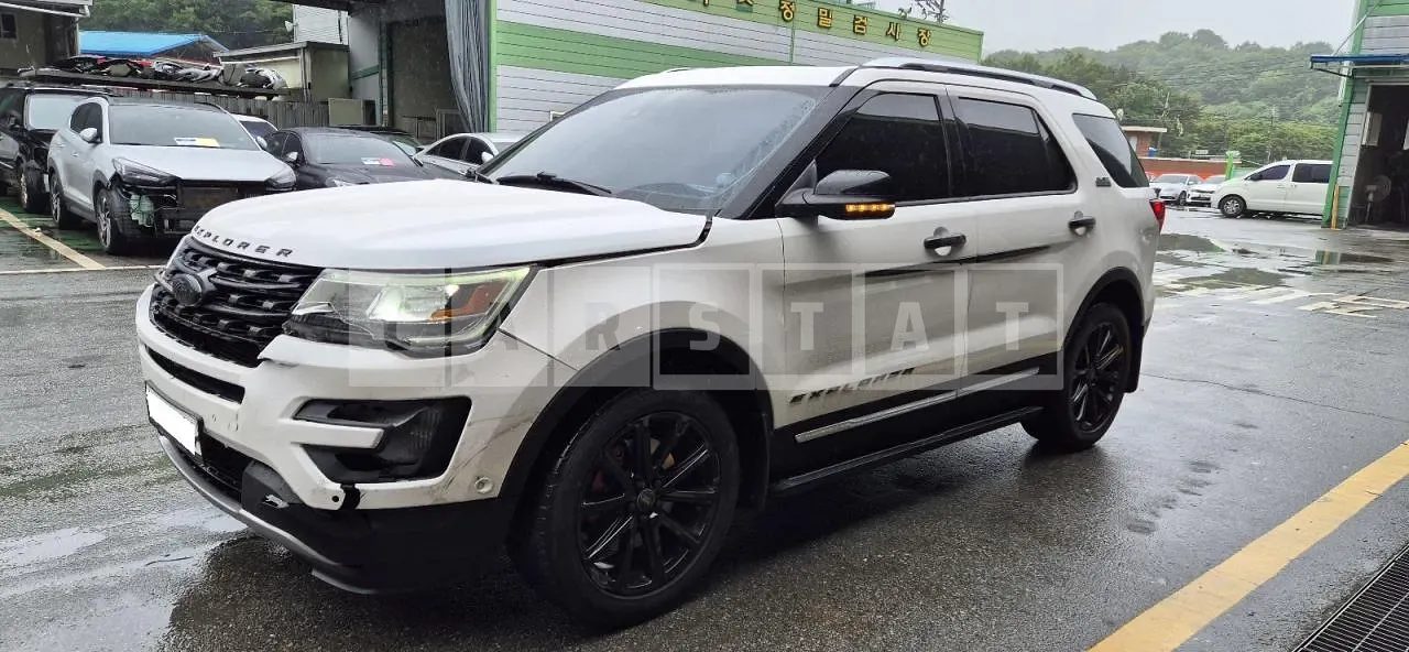 Photo 2 of 10: 2017 Ford Explorer 2.3 AWD, VIN 1FM5K8FH7HGE05458 — Korean insurance auction