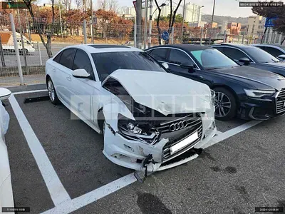 Photo 1 of 14: 2018 Audi A6 35 TDI, VIN WAUZZZ4G6JN064294 — Korean insurance auction