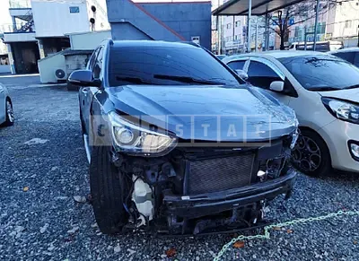Photo 1 of 17: 2017 Hyundai Santa Fe, VIN KMHSW81UBHU720862 — Korean insurance auction